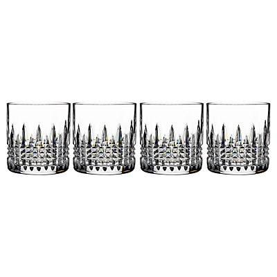 Waterford Lismore Connoisseur Diamond Cut Lead Crystal Tumblers, Set of 4 Waterford Lismore Connoisseur Diamond Cut Lead Crystal Tumblers, Set of 4